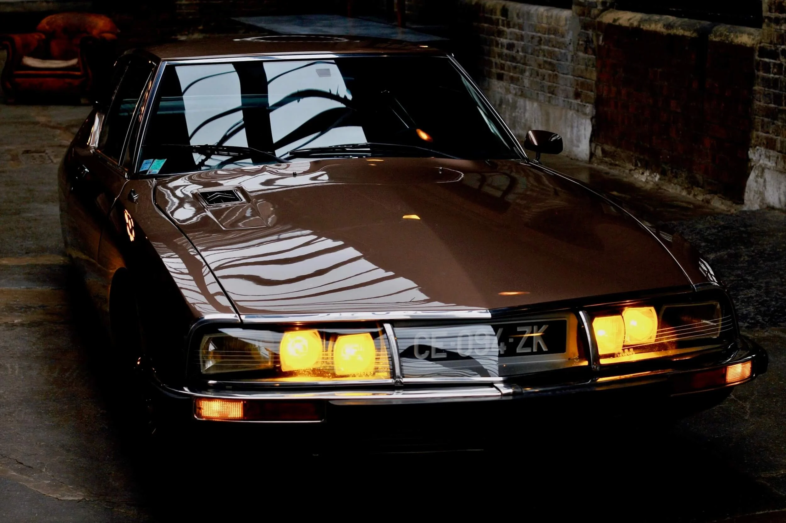 1974 SM IE. Brun Scarabée AC 427. Castle Gibson.