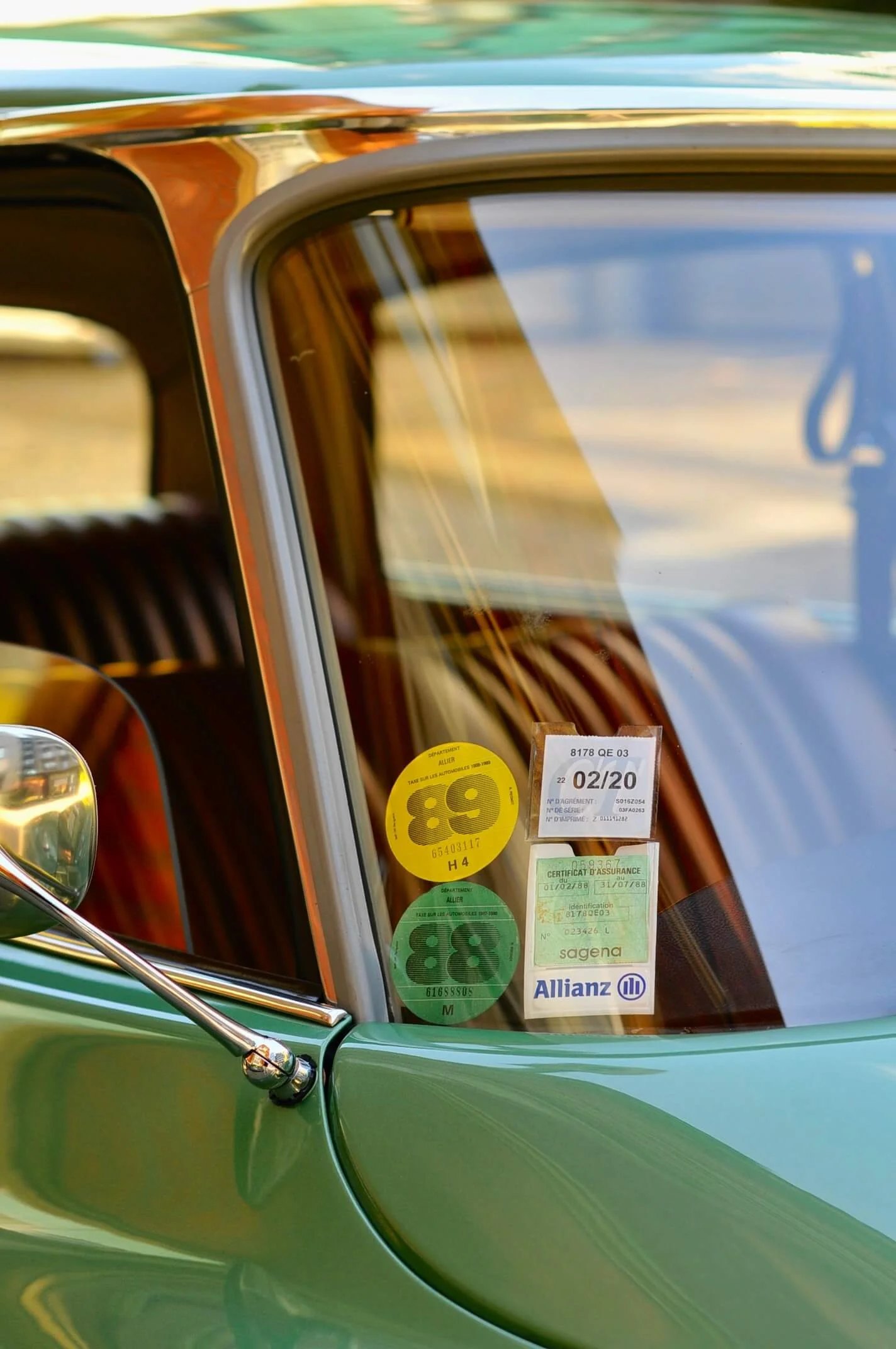 1972 DS 21 Pallas IE BVH. Vert Argenté AC 527