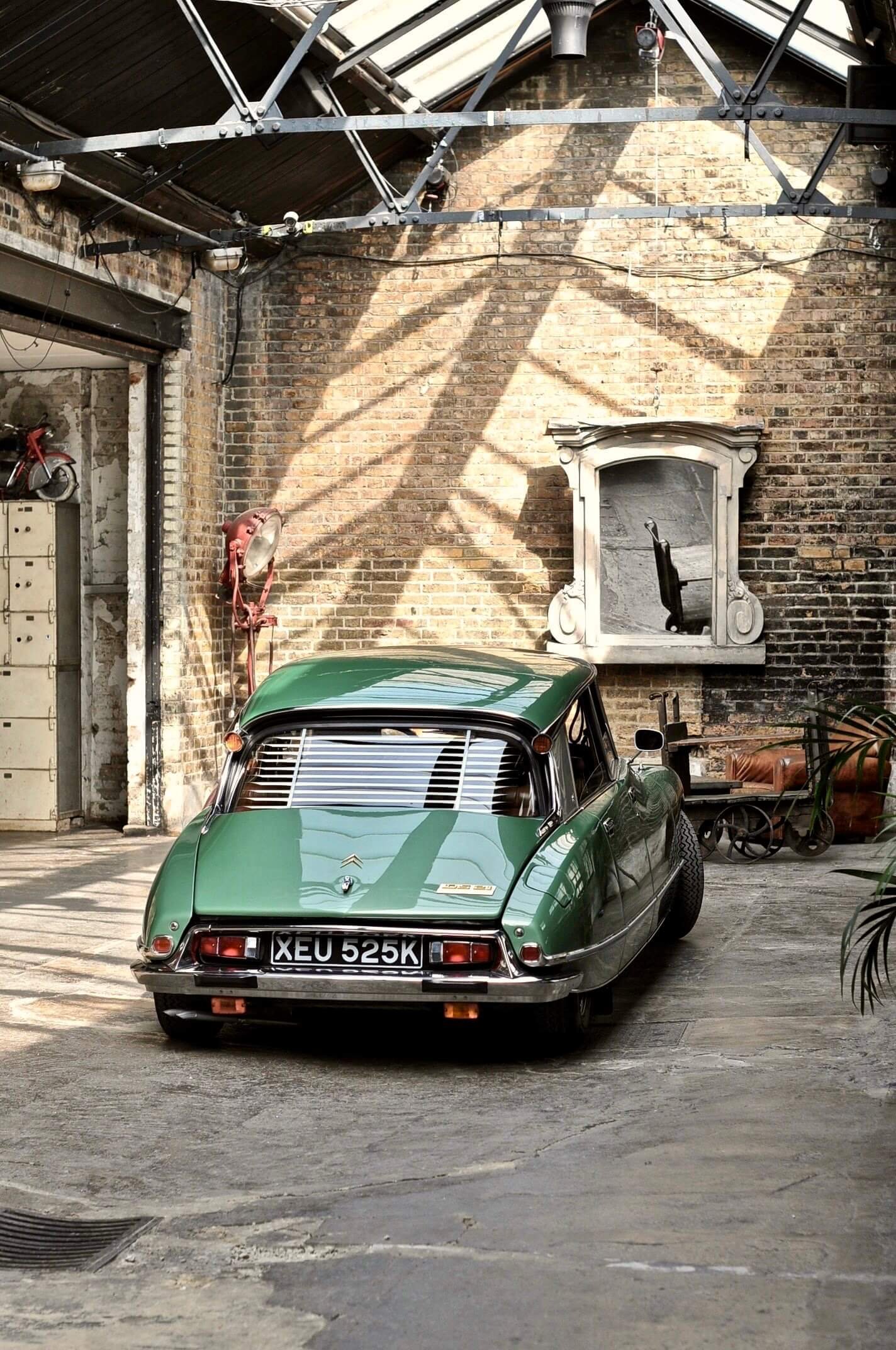 1972 DS 21 Pallas IE BVH. Vert Argenté AC 527