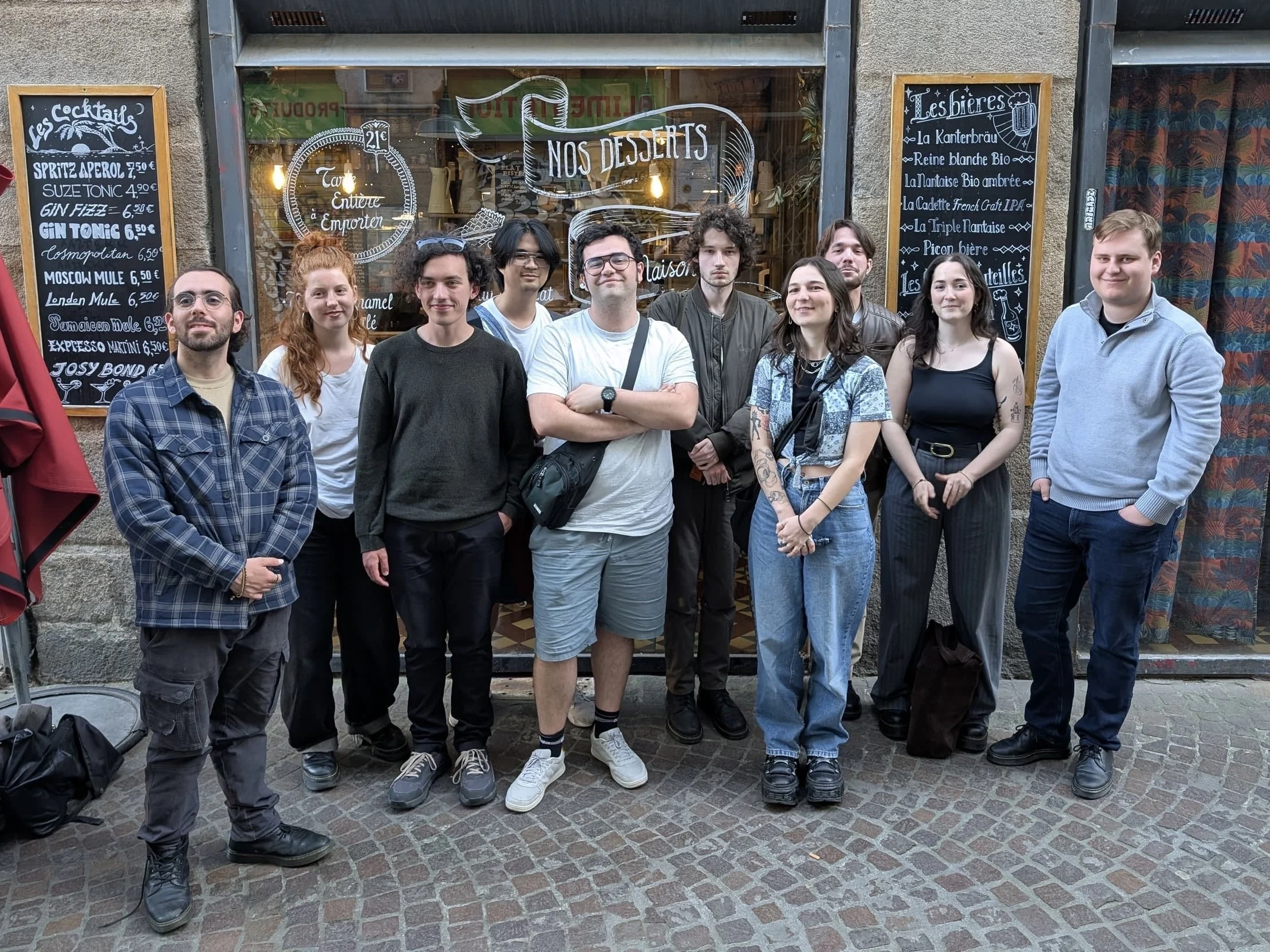 Équipe 2025-2026 (présent à l'AG) : Ninog Brassebin, Daniel Park, Amaury Charlot--Blaise,  Axel Bouteille, Solwenn Bouyer, Gilles Kuhn, Émiles Fouques, Arsène Rouge--Desmonnet, Matthew Kedziora et Nolwenn Espaze.