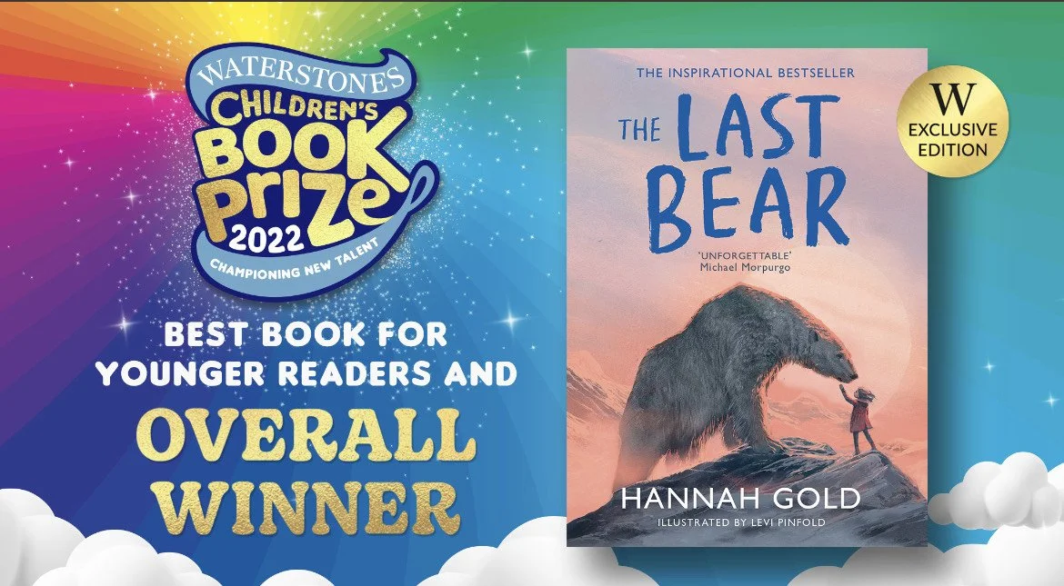 The Last Bear WINS The Waterstones Children's Book Prize 2022!