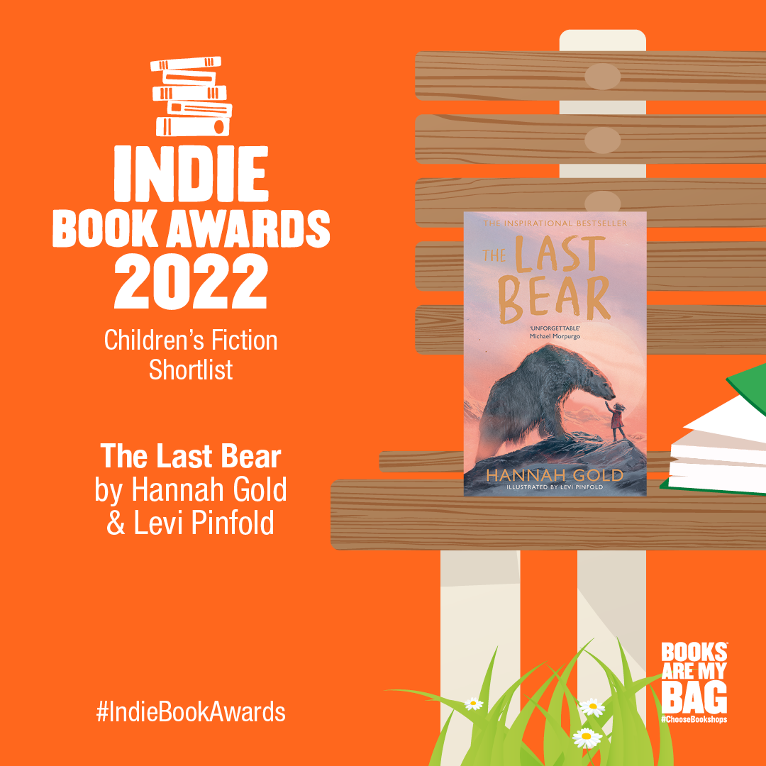 The Last Bear is shortlisted for the Indie Book Awards