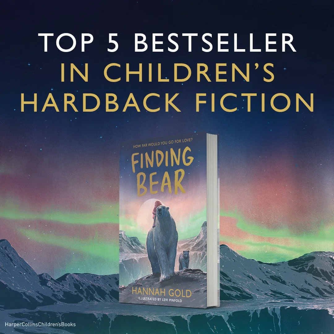 Finding Bear is officially a bestseller!