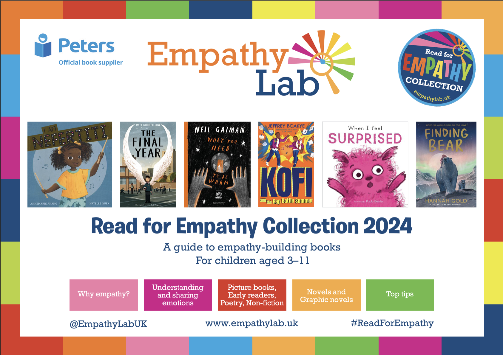 Finding Bear included in 2024 Read for Empathy Collection