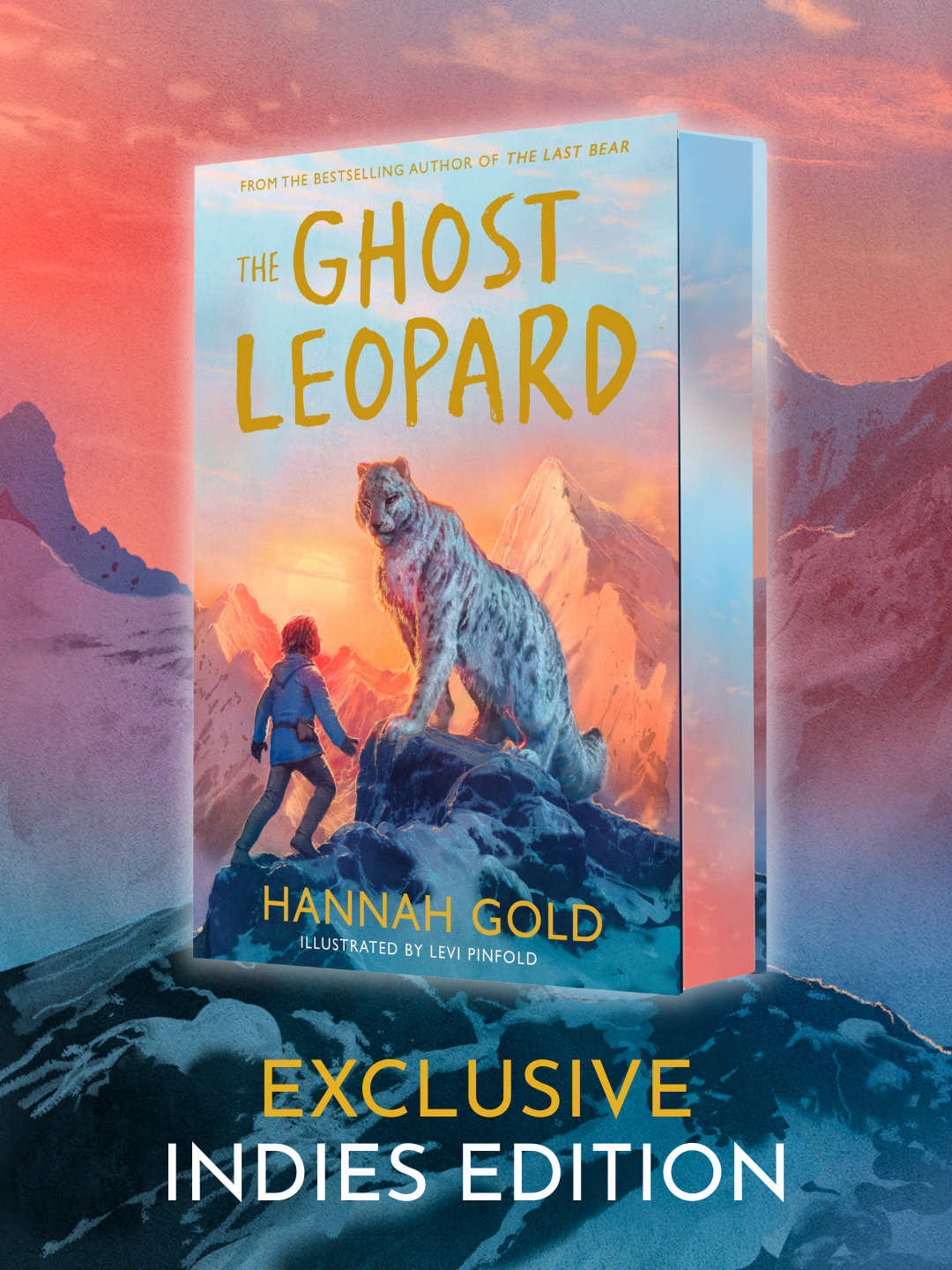 The cover of THE GHOST LEOPARD is here!