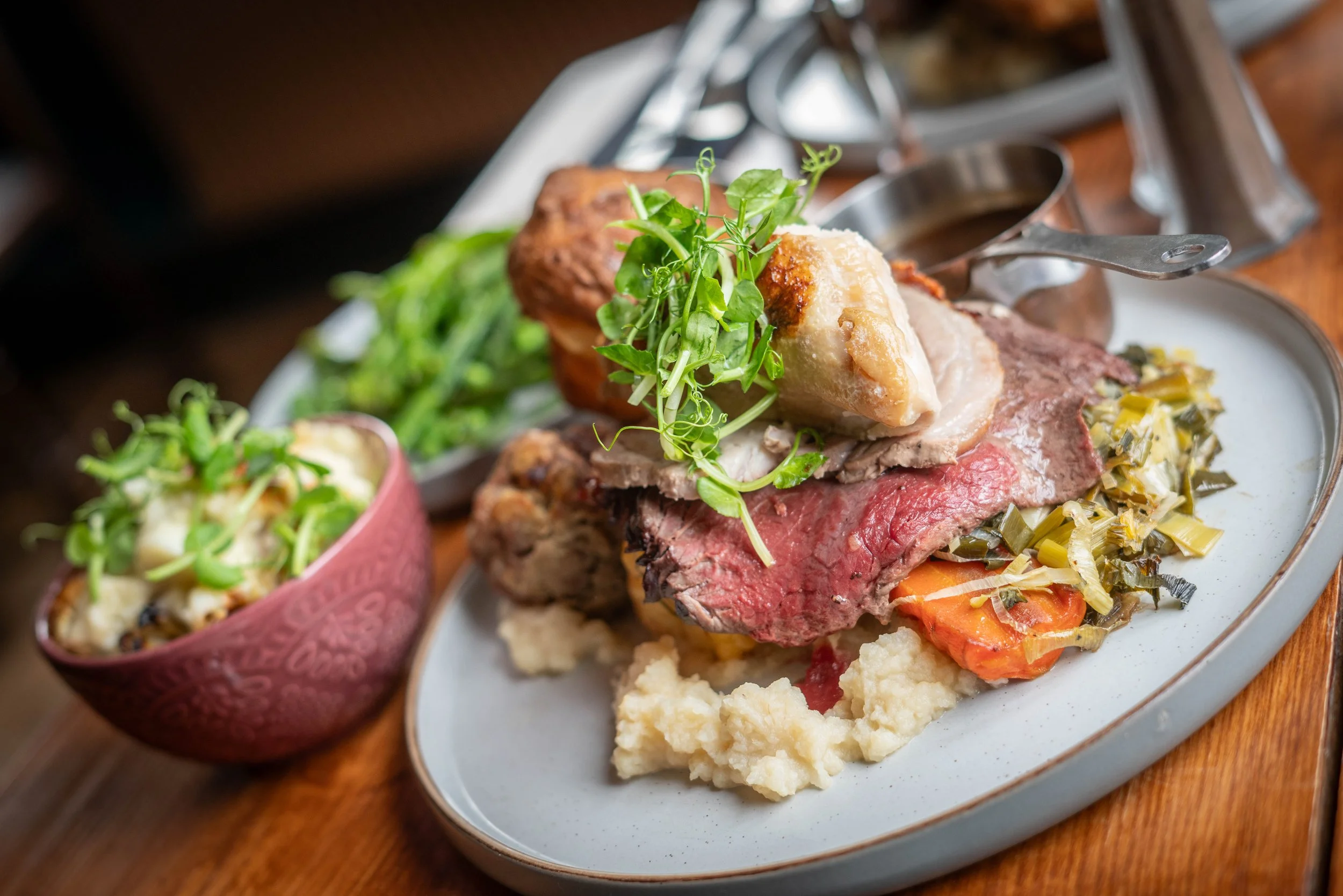 A Proper Sunday Roast in a Norfolk Country Pub