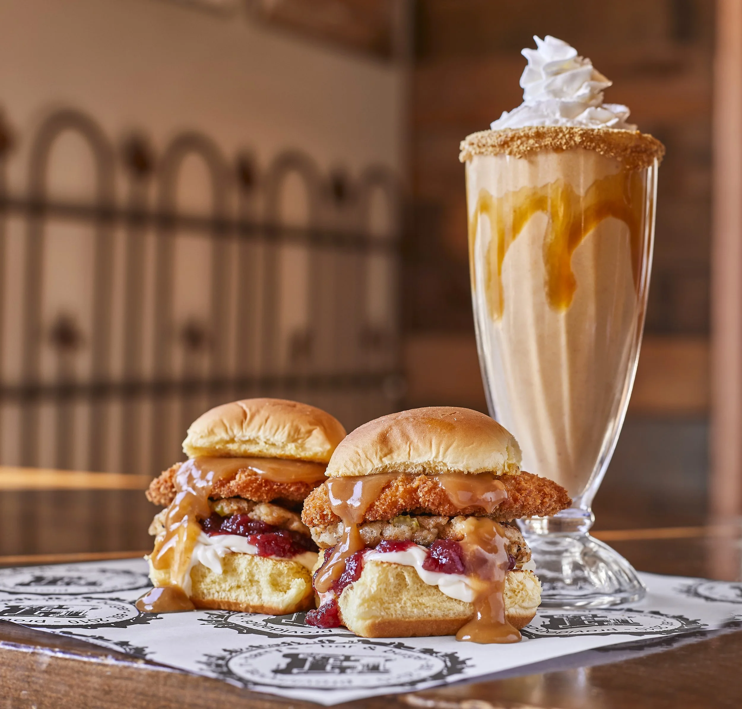 Harry'sBurgerBar_ThanksgivingSliderswithPumpkinMilkshake.jpg