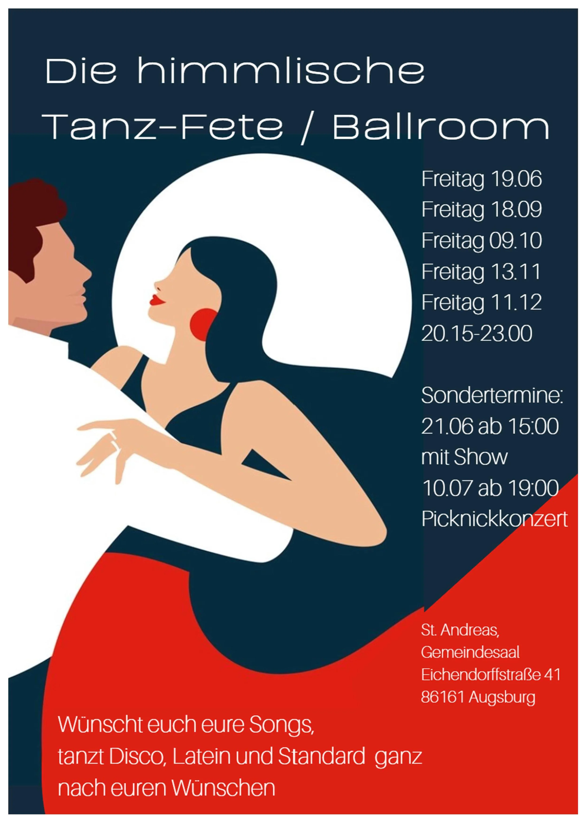 Update: Termine der himmlischen Ü40-Tanzfete