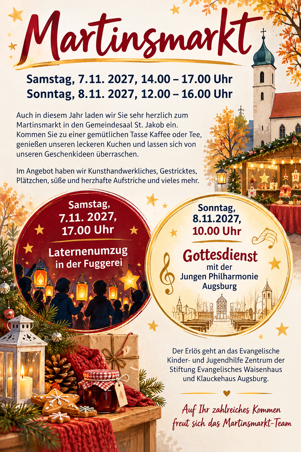 Martinsmarkt in St. Jakob am 7. und 8. November 2026