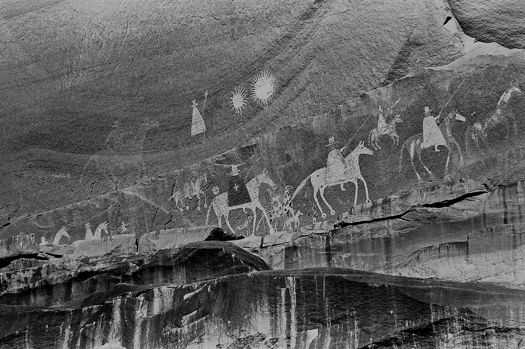31 Spanish Cavalcade, Canyon del Muerto,AZ,1986,_.jpg