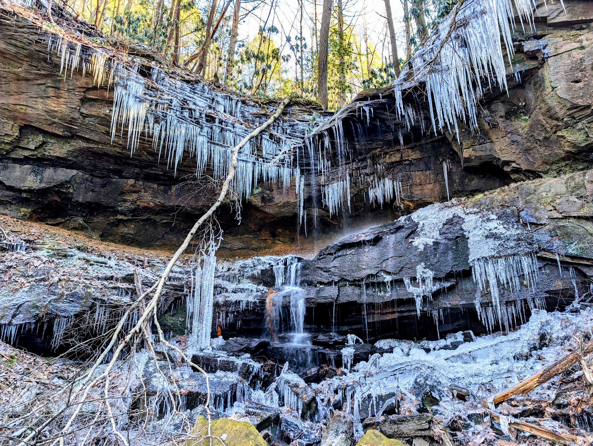 Ice Day at Vanover Falls