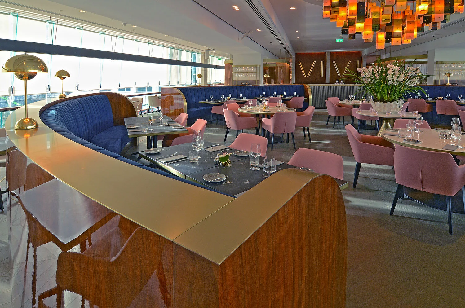 Vivi Restaurant Interior Design — Make Bespoke Studio