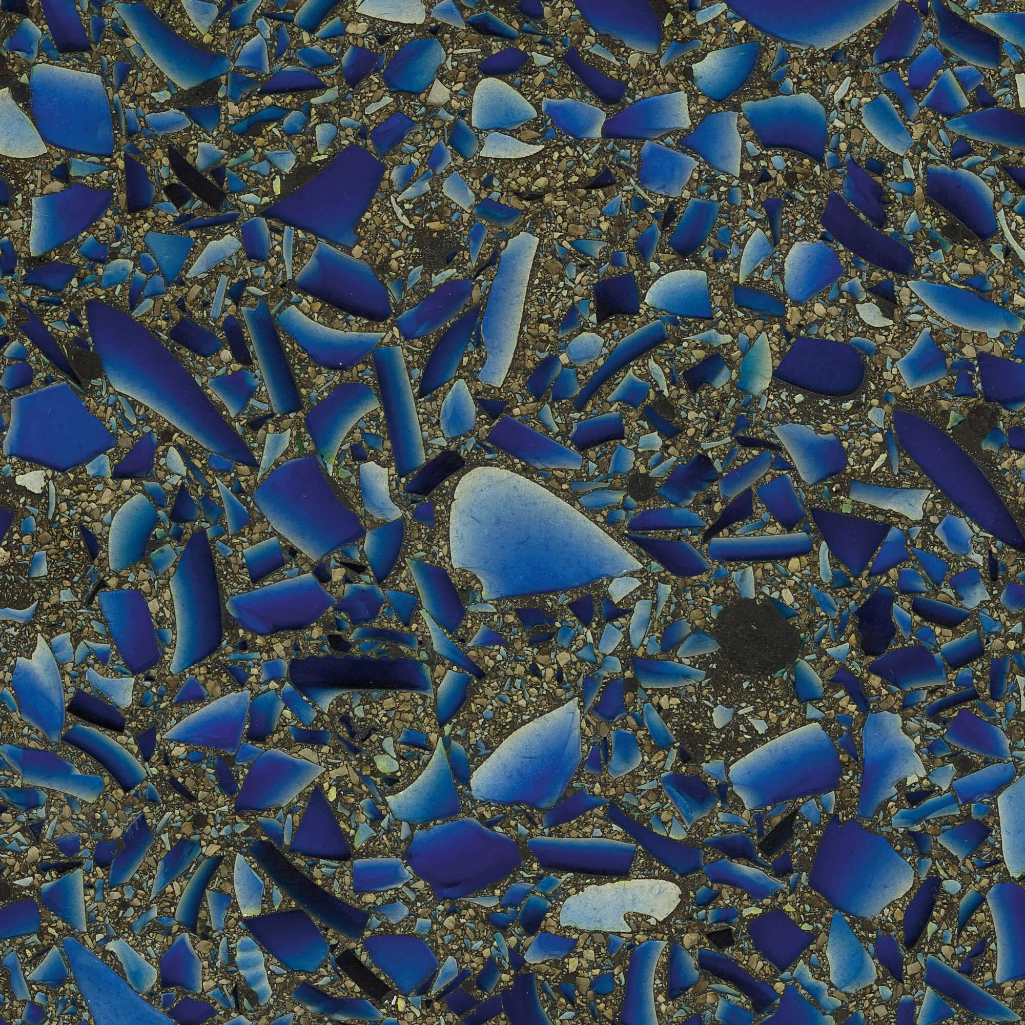Cobalt Sky with Patina