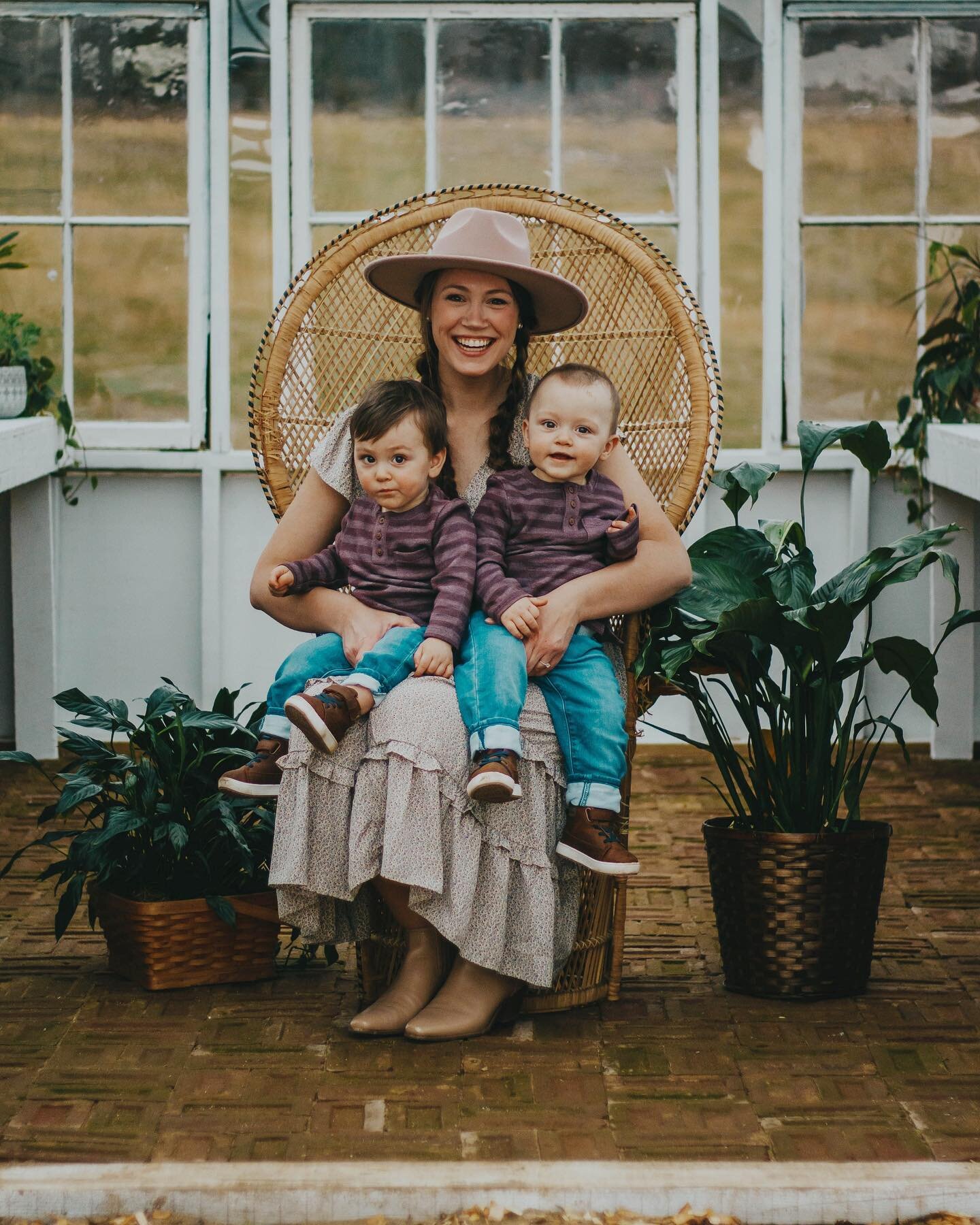 Happy Friday from the greenhouse! 🌱These cuties and I hope you find the time to rest &amp; do something you love this weekend! Over here we will be sharing lots of giggles &amp; snuggles, starting more seeds, prepping for the Easter Bunny event and 