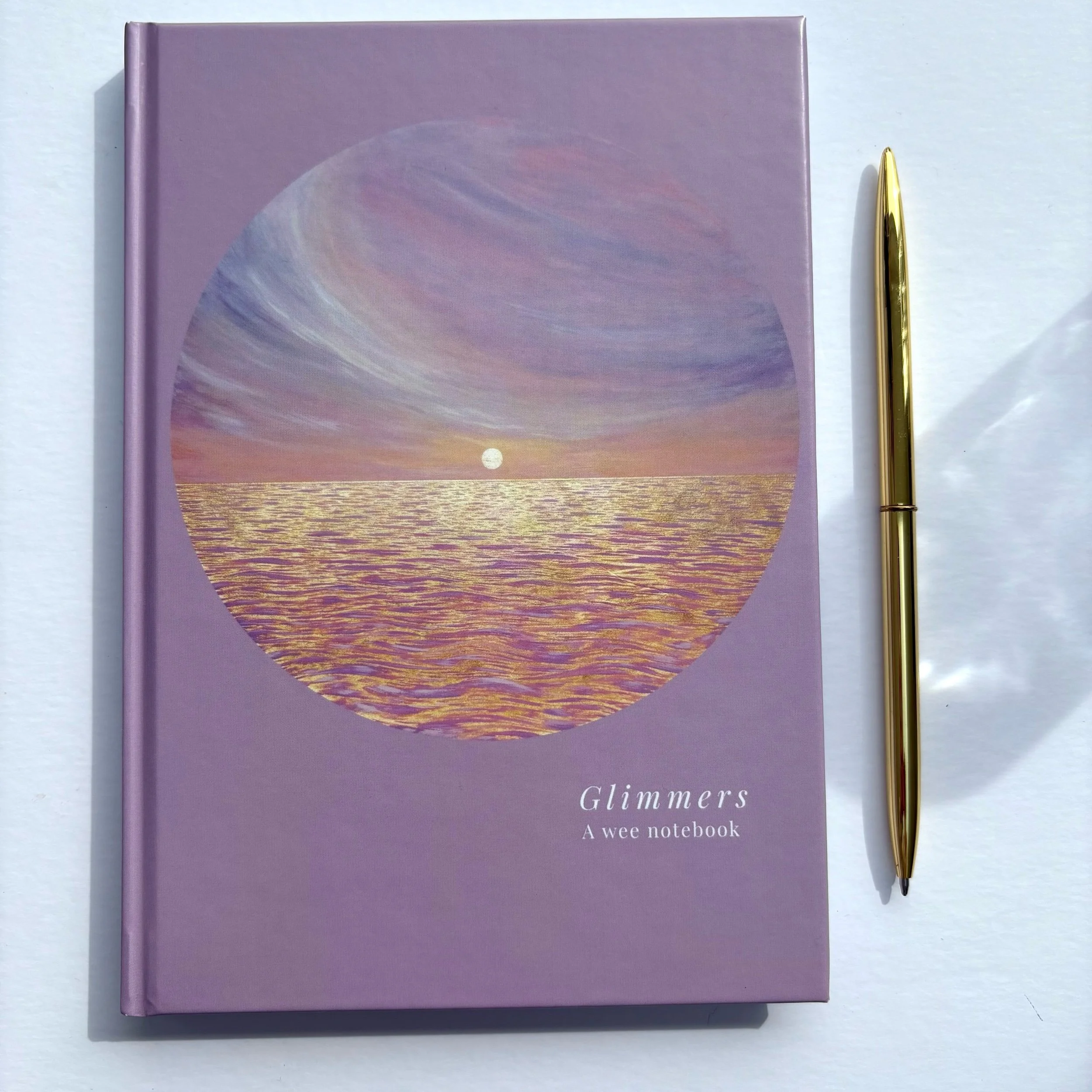 Hardback Notebook: 'My Home Is A Sanctuary Of Peace And Comfort'