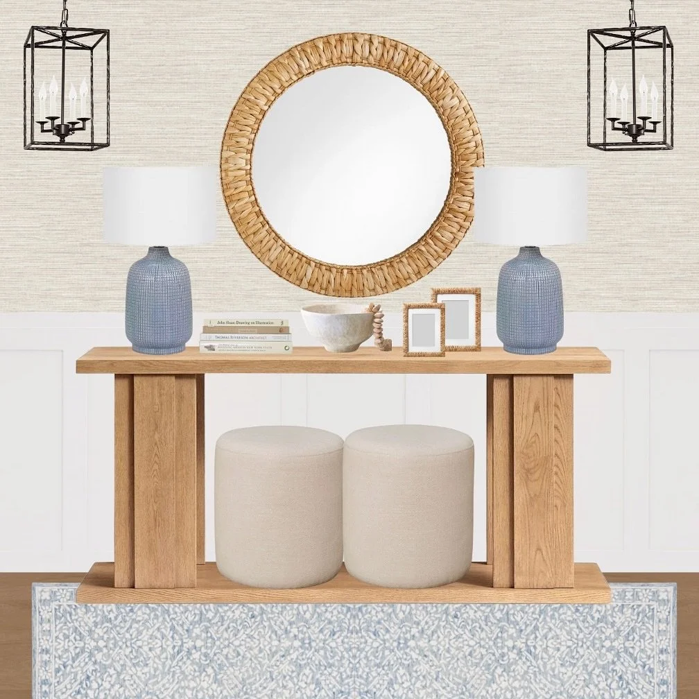 Wrapping this week with a client&rsquo;s new home design plans for retirement living - first look at their entryway! 💙