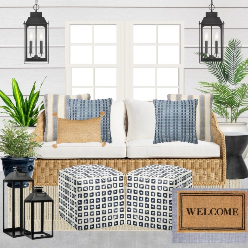 Outdoor living designed in December - why not?! Taking advantage of deals and seasonal sale pricing in collaboration with our clients for their front porch! 👏🏻

You can also save on our design services too! 📣 We love a good sale - that&rsquo;s why