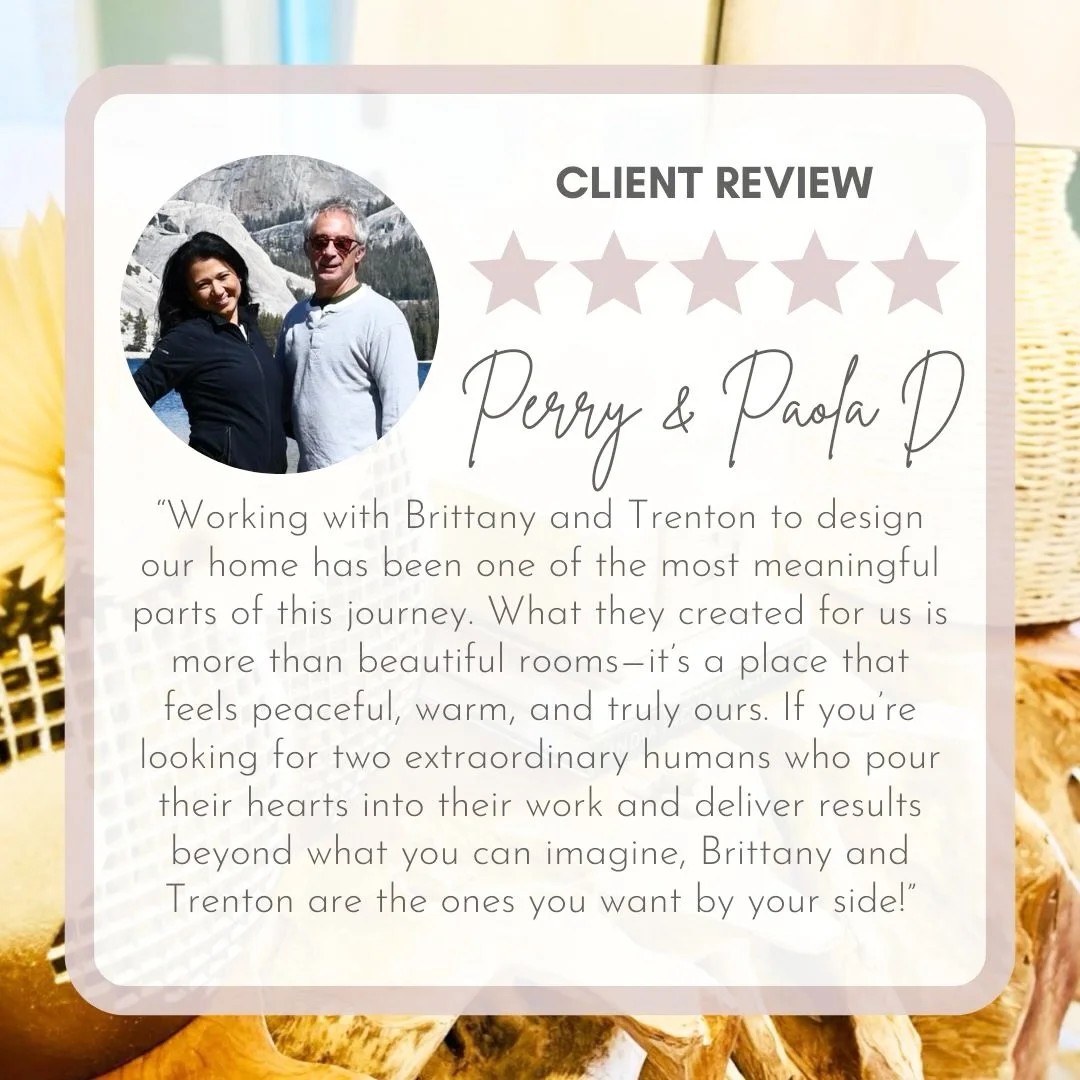 New construction design process and client testimonial on the overall experience in working with us - beyond grateful! ❤️ 

&ldquo;Working with Brittany and Trenton to design our new South Carolina home has been one of the most meaningful parts of th