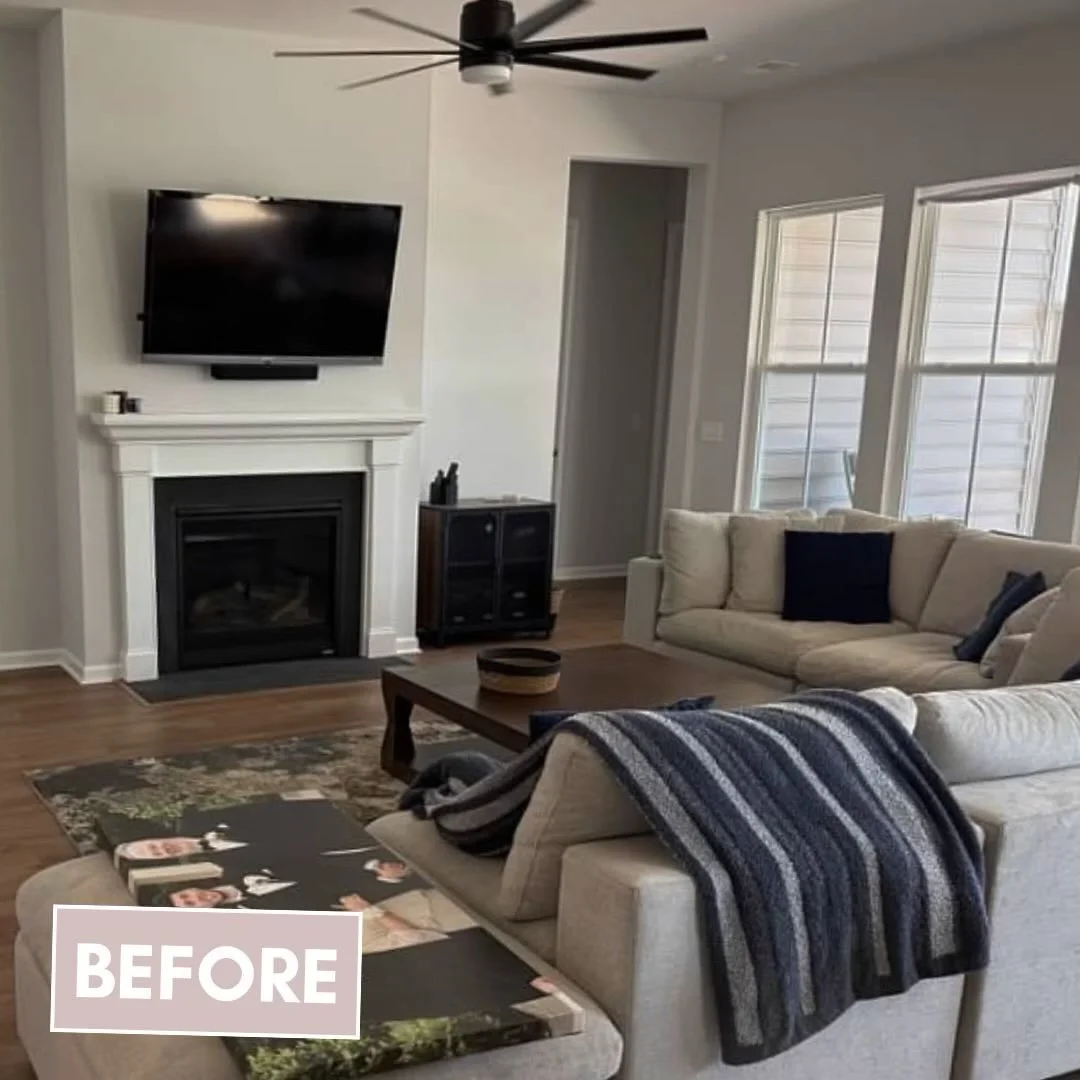 Living and dining room glow up! ✨