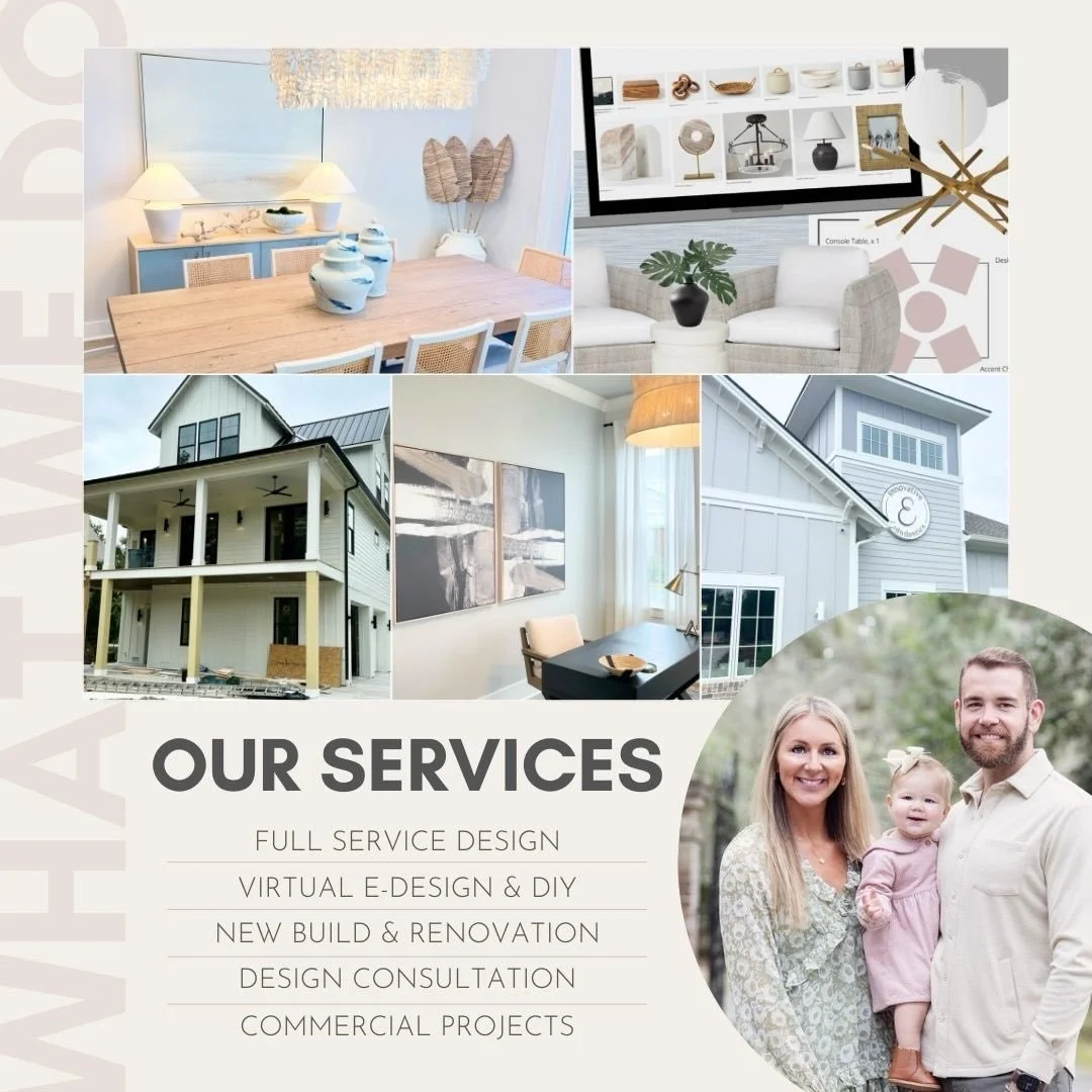 It&rsquo;s been a minute since we reviewed our services and process - the question we get the most, and helpful as an intro for anyone new following along! 🙋🏼&zwj;♀️🙋🏼&zwj;♂️ 

Our goal has always been to keep interior design simple and easy, has