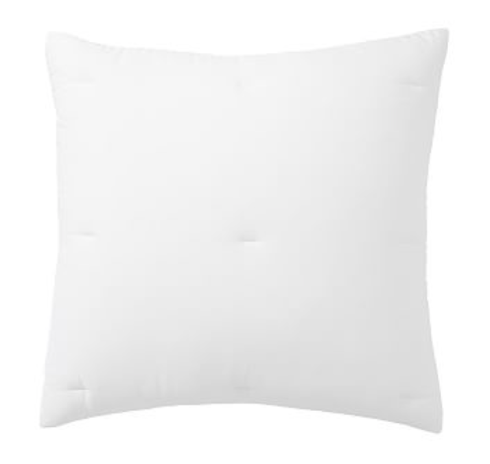 Euro Sham, x 2 - White