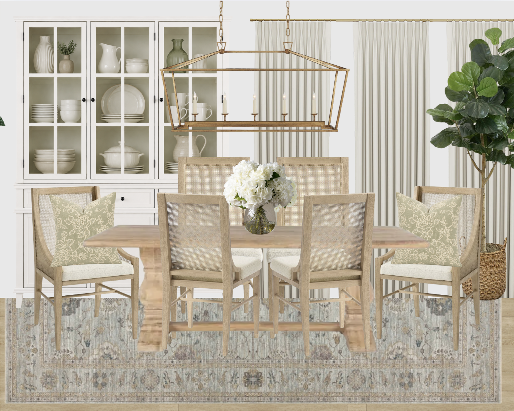 Dining Room and Kitchen