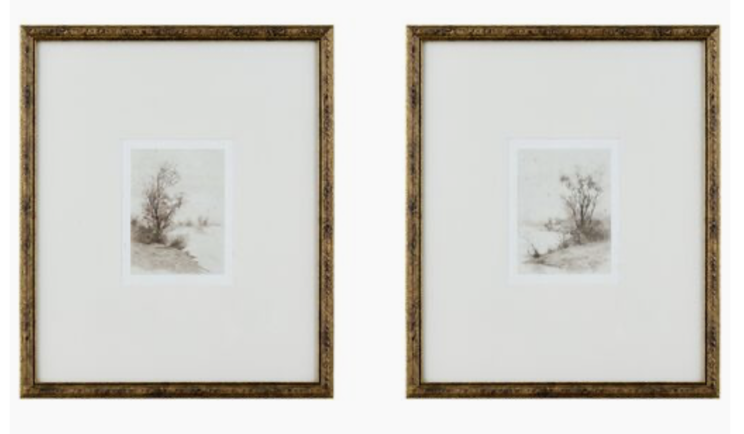 Nightfall Diptych Paintings