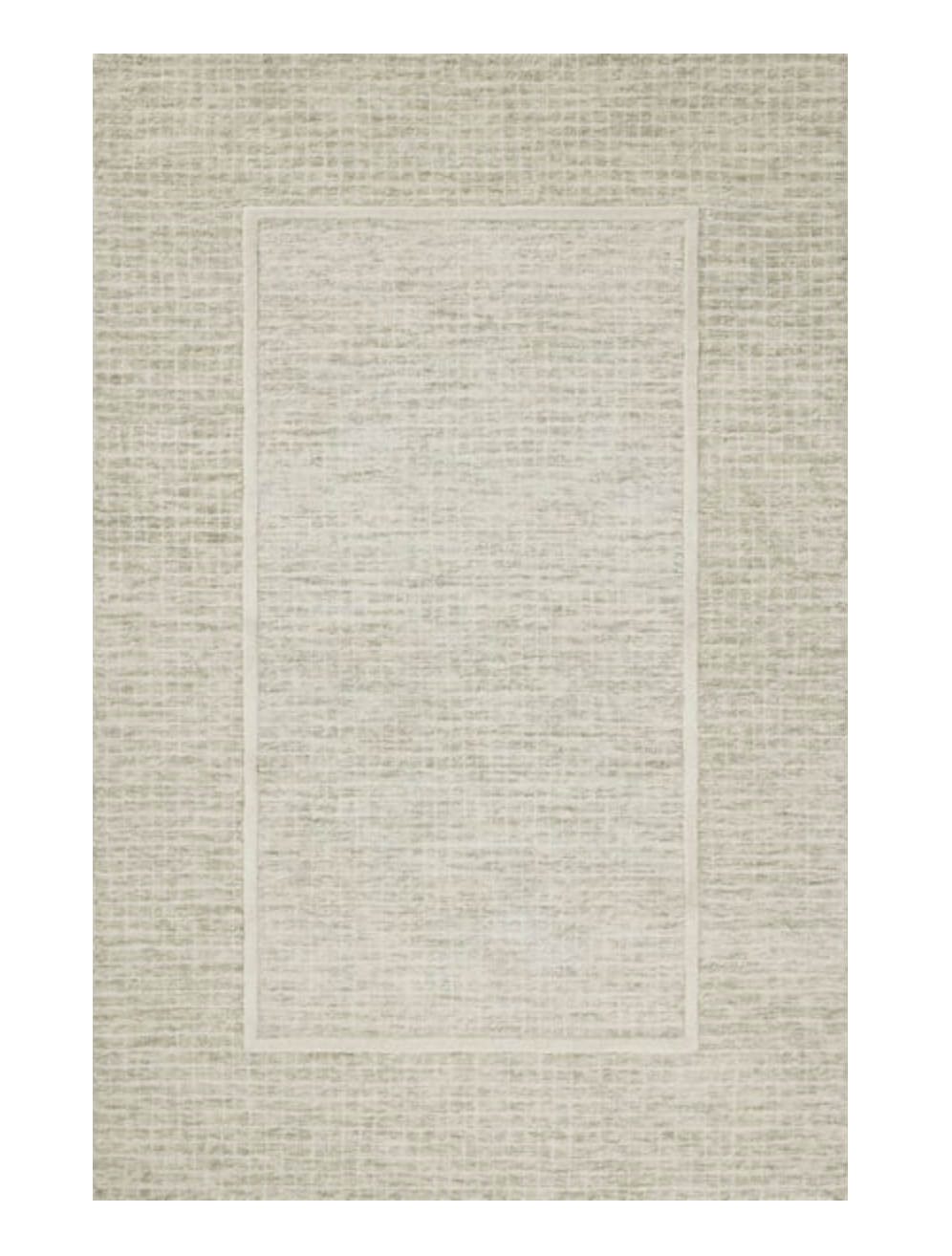 Briggs Wool Hand-Tufted Area Rug, Sage/Ivory 