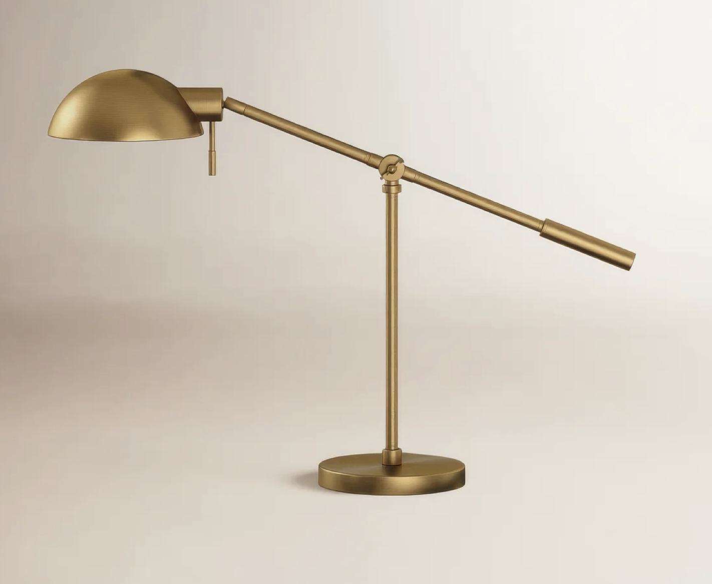 Mercutio Metal Architect Lamp Lamp, Brass, x 6
