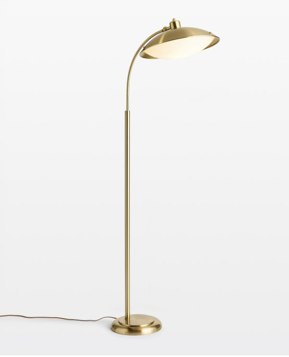 Orson Floor Lamp, Antique Brass