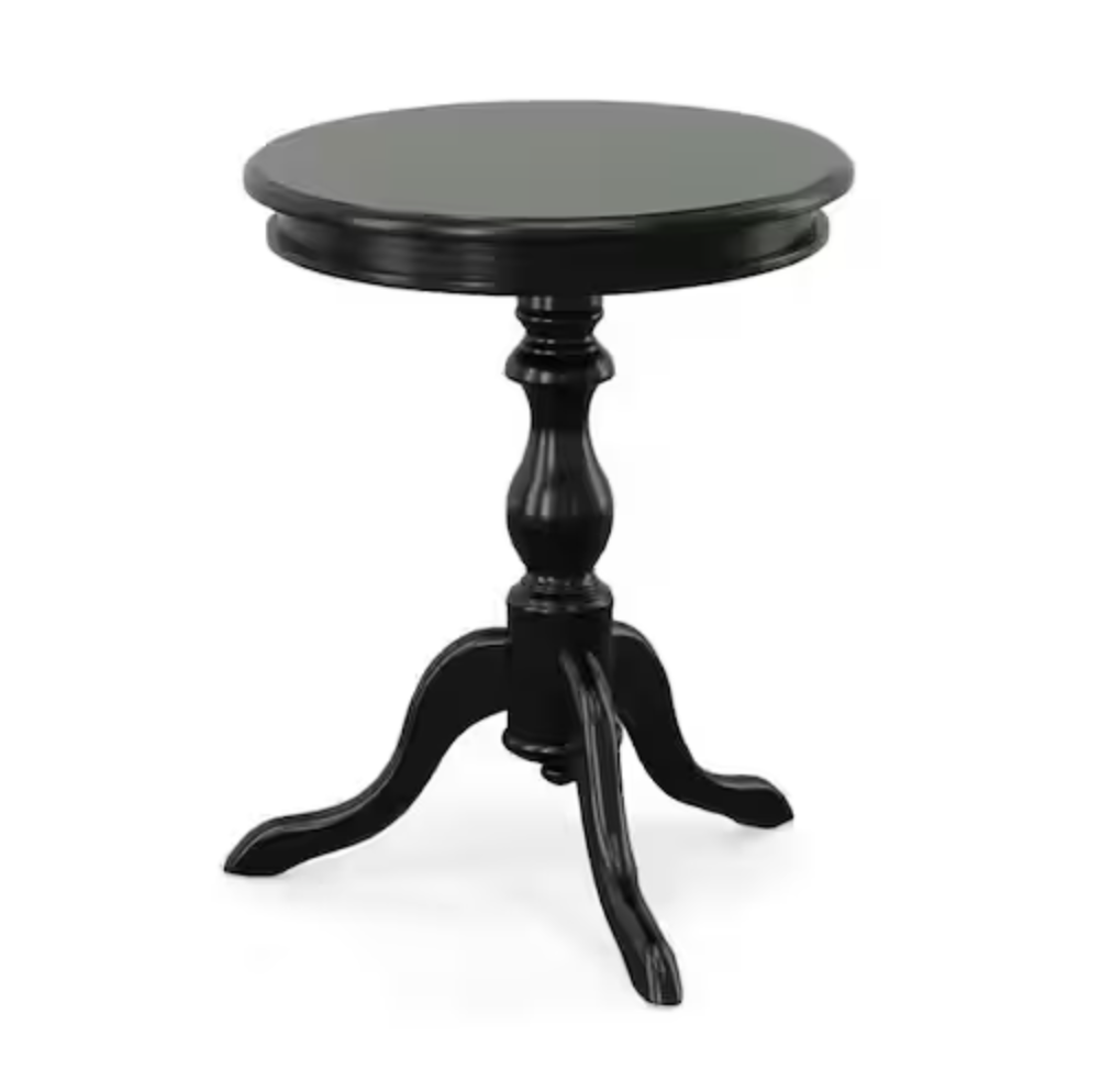 Gilda Antique Black Side Table