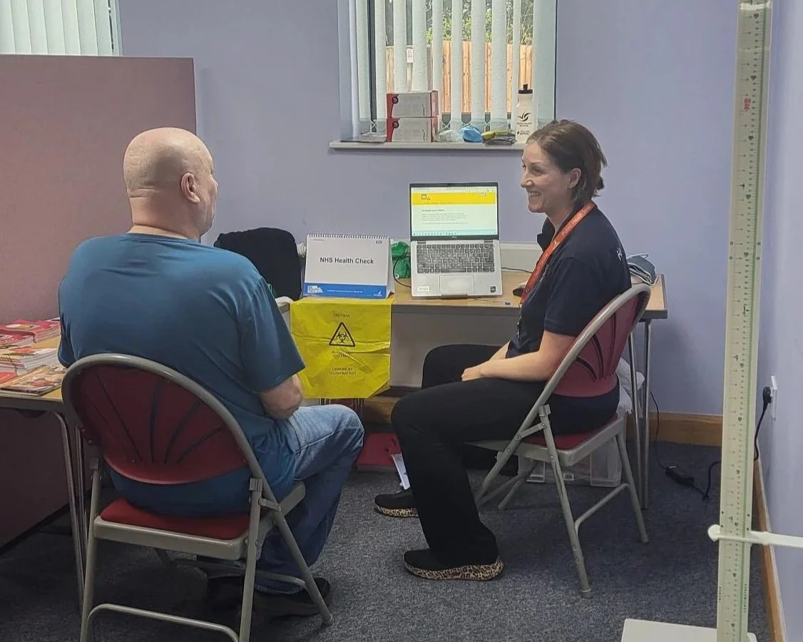 SHC host the ‘Better Health Bus’ and Health Clinic at the Centre