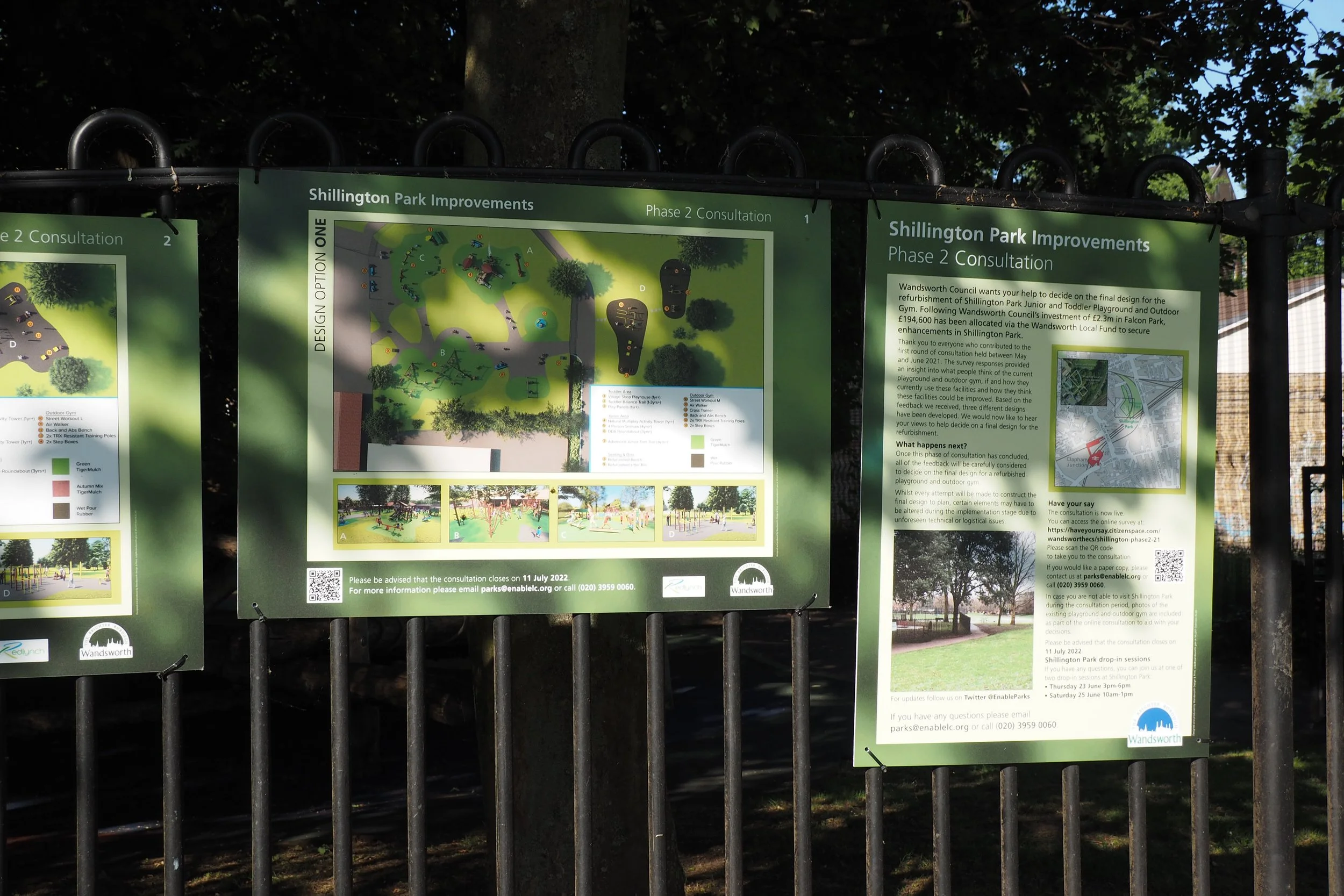 Have your say: Shillington Park improvements