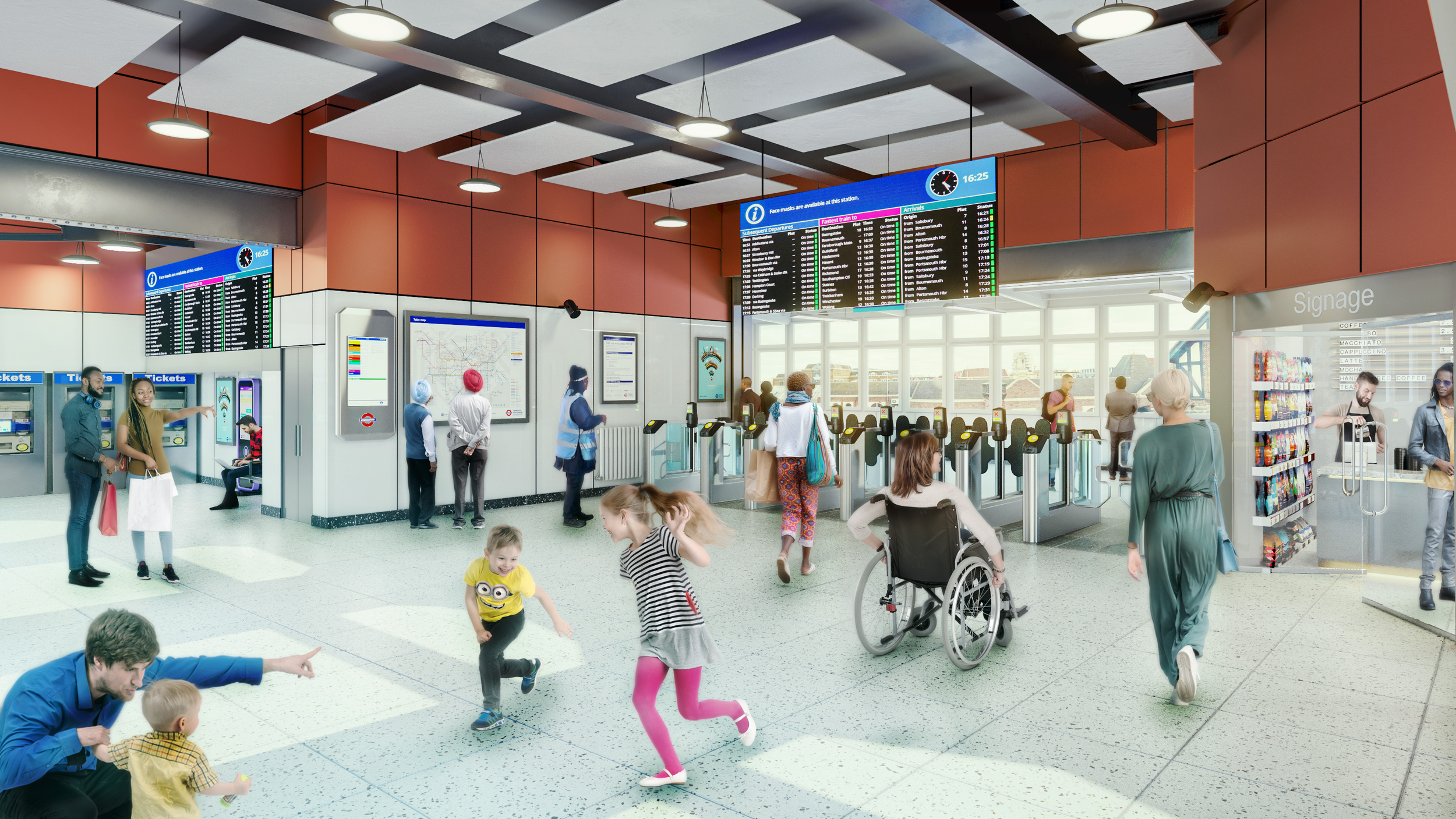 Changes at Clapham Junction Station