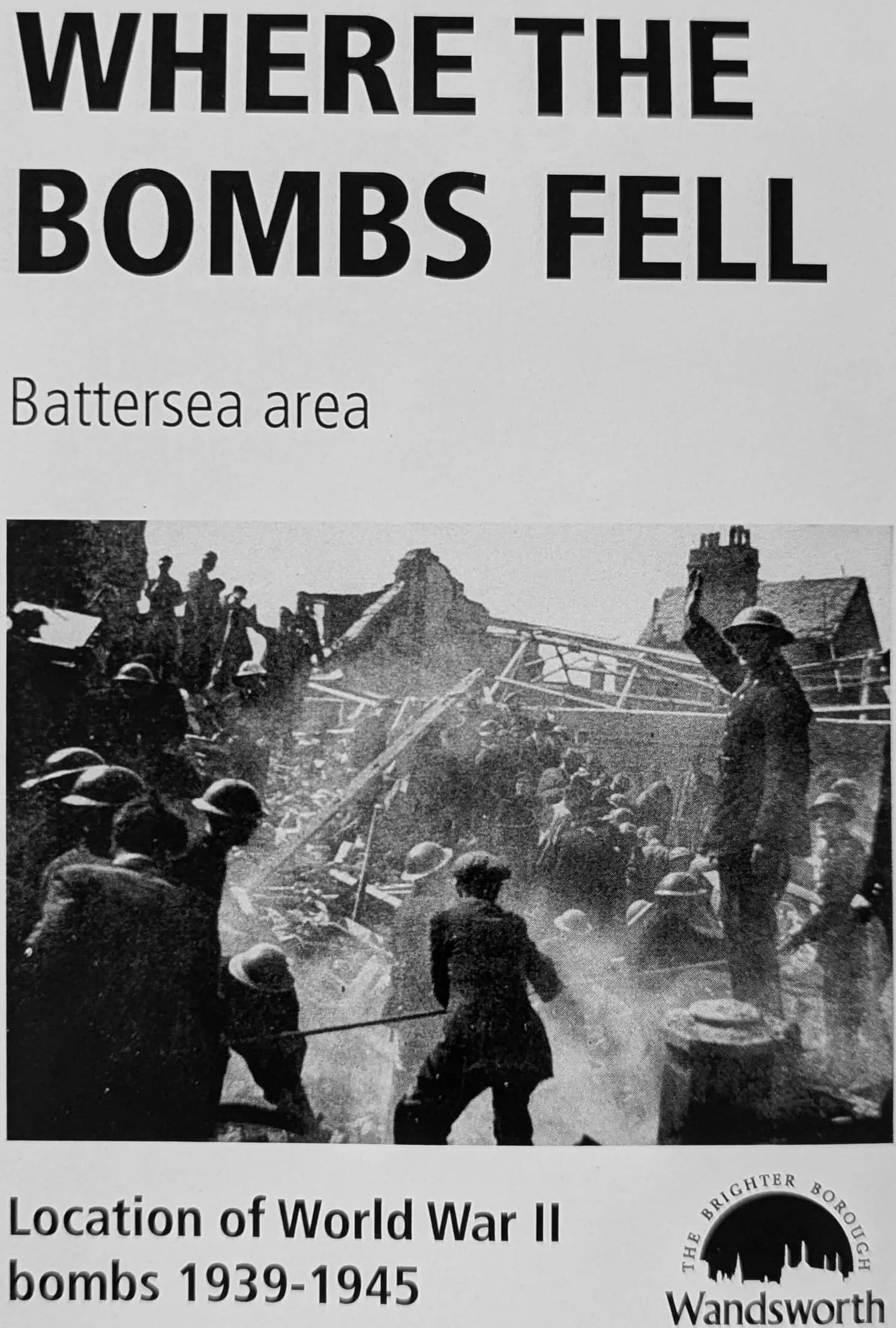 Where the Bombs Fell:  Battersea Area
