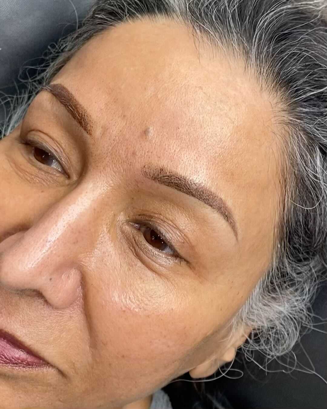 This beautiful woman reached out to me about covering up her old microblading. If you&rsquo;ve been here for a while you guys know how I feel about microblading and cover ups. When she sent over pictures I knew that I wanted to give her a procedure t