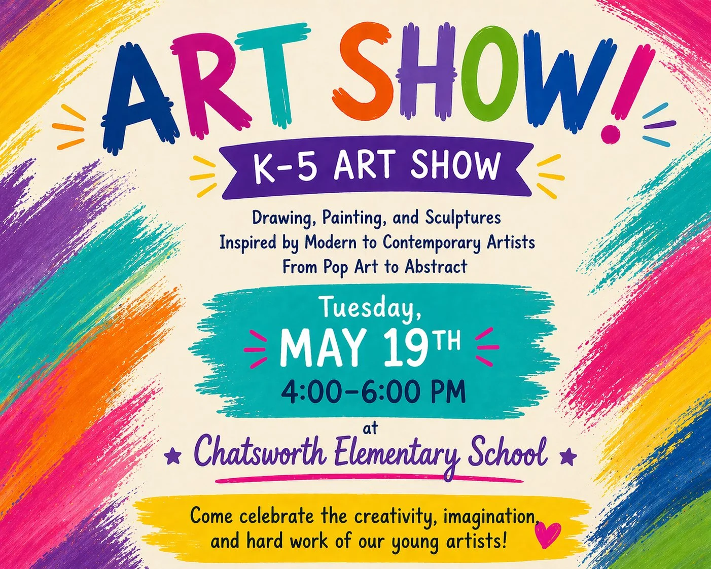 Chatsworth K-5 Art Show