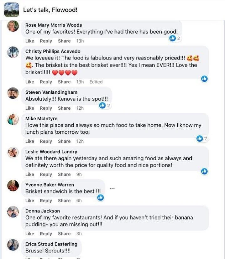 We &lt;3 Flowood. And BBQ. #flowood #flowoodms #flowoodmsrestaurant #flowoodmississippi #kenovasmokehouse #kenovabbq
