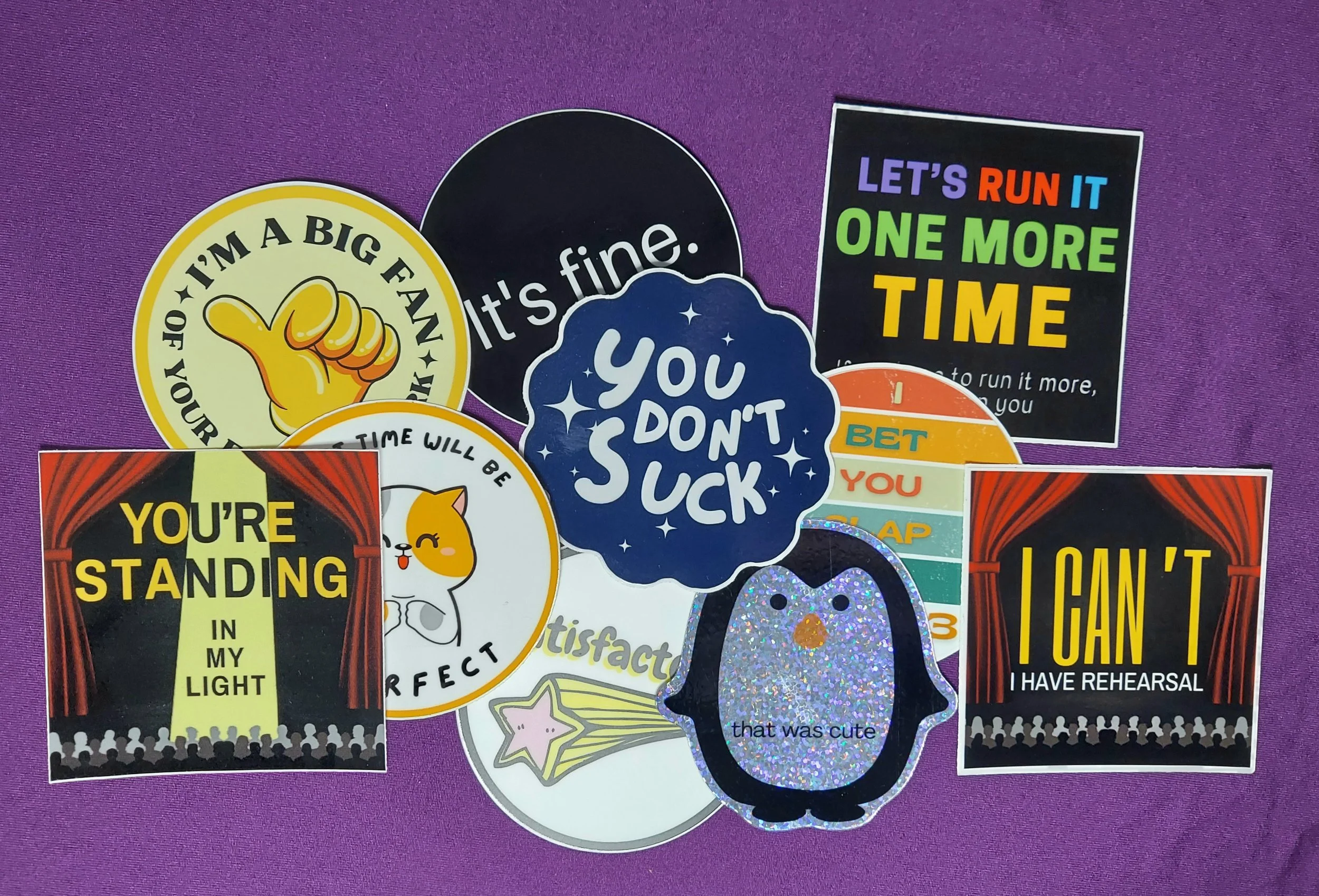 Terrible Ten Sticker Pack