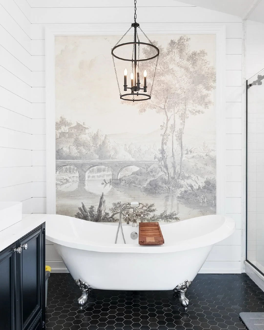 In love with this dreamy tub (and kitchen, and everything else in this property)! 🛁✨

A rare opportunity emerges on one of Sedalia&rsquo;s most captivating ranch properties. // 2073 south perry park // sedalia // listed by @milehimodern for $3,125,0