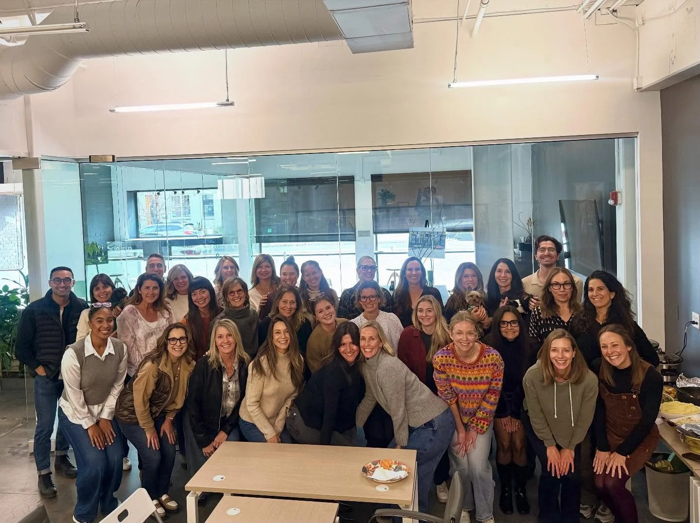 Yesterday, we gathered at @milehimodern Boulder to share a meal and celebrate our incredible mhm community.  There are SO many things that I love about milehimodern, but most of all is the way we all show up for each other.  Beyond grateful that I ge