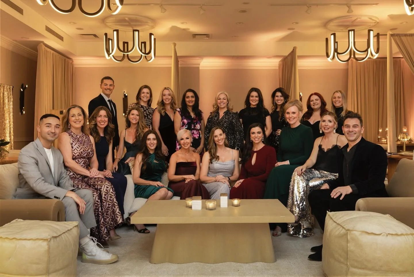 Grateful beyond words for this incredible team. Our @milehimodern holiday party was such a beautiful reminder of the warmth, talent, and heart that each person brings to mhm. So fun to celebrate another year with the best people. 🩶

#milehimodern #t