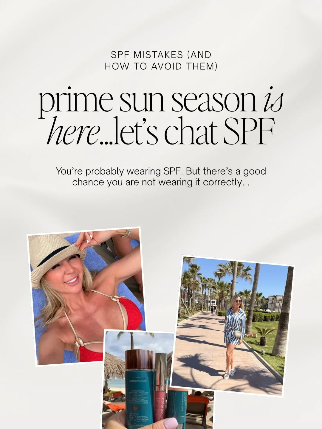 SPF is a daily habit but are you doing it right? ☀️

Investing in professional treatments is only half the battle. If your SPF game isn&rsquo;t on point you&rsquo;re leaving your skin (and your results) unprotected.

Some of the most common mistakes 