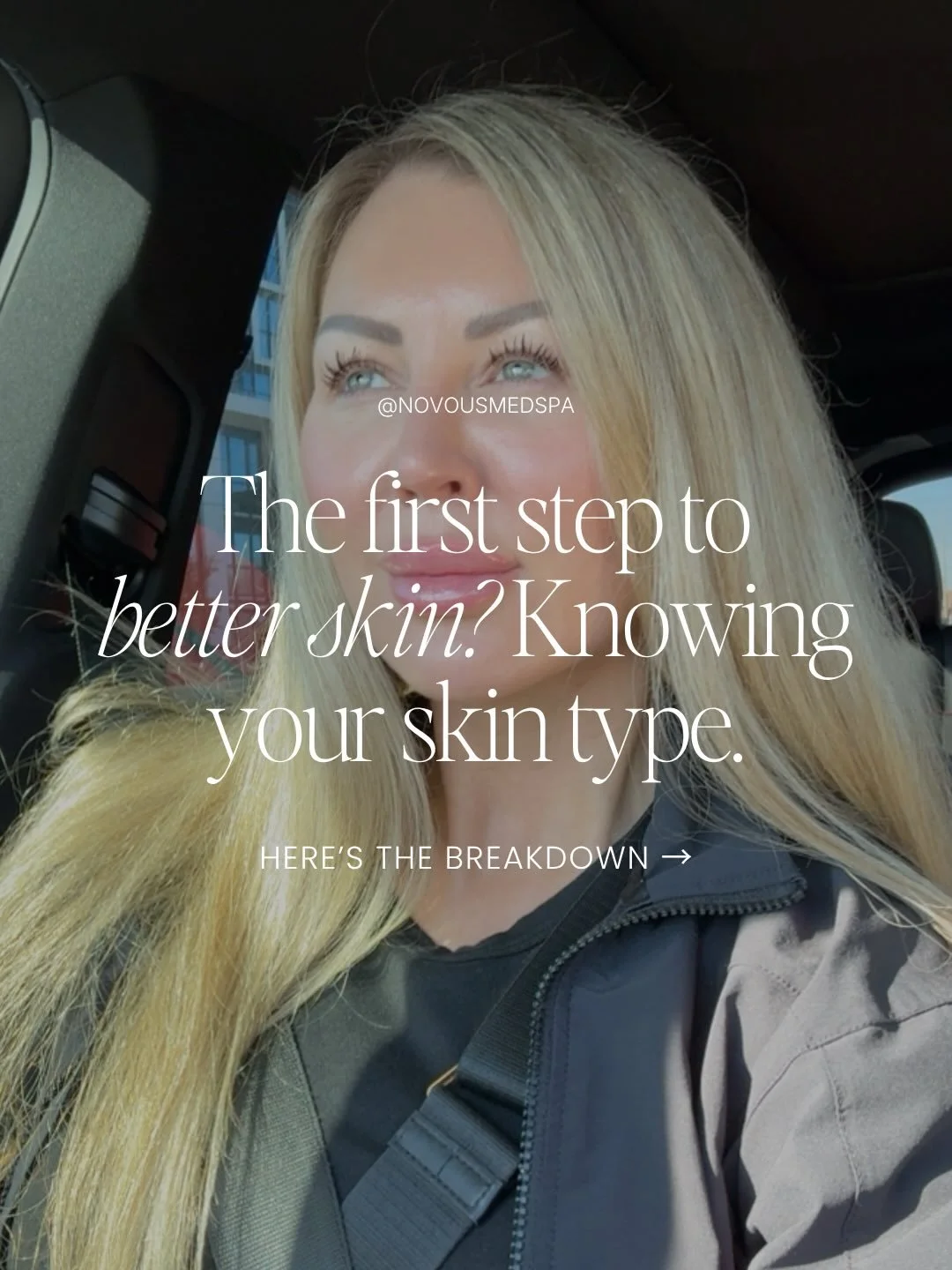What is your skin type? 

And I mean actually know not a guess based on a facial you had years ago.
Here is the truth: clinical-grade results start with accurate data. Oily and dehydrated skin can look almost identical on the surface. Sensitive and d
