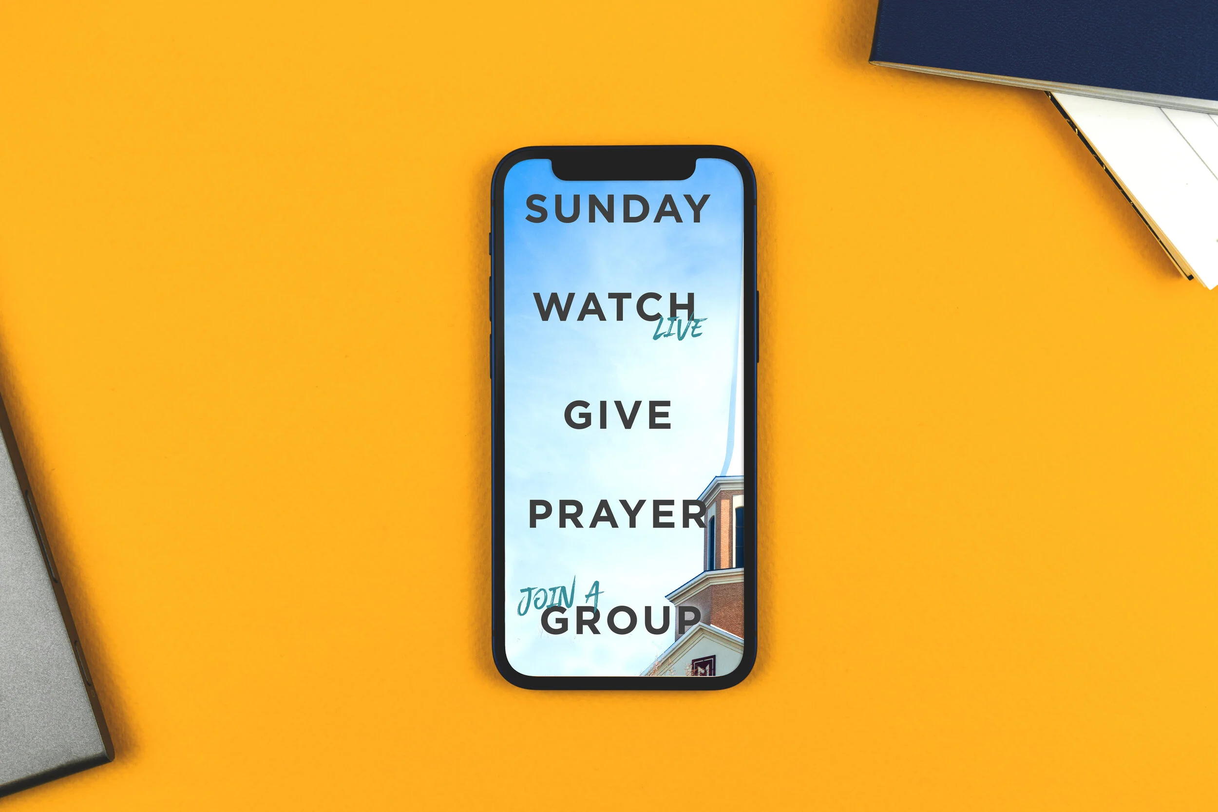 Led the team that designed and published Church-wide app through Subsplash.