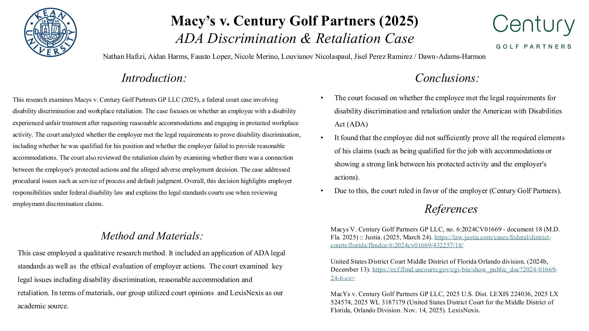 Jisel Perez Ramirez Poster Presentation