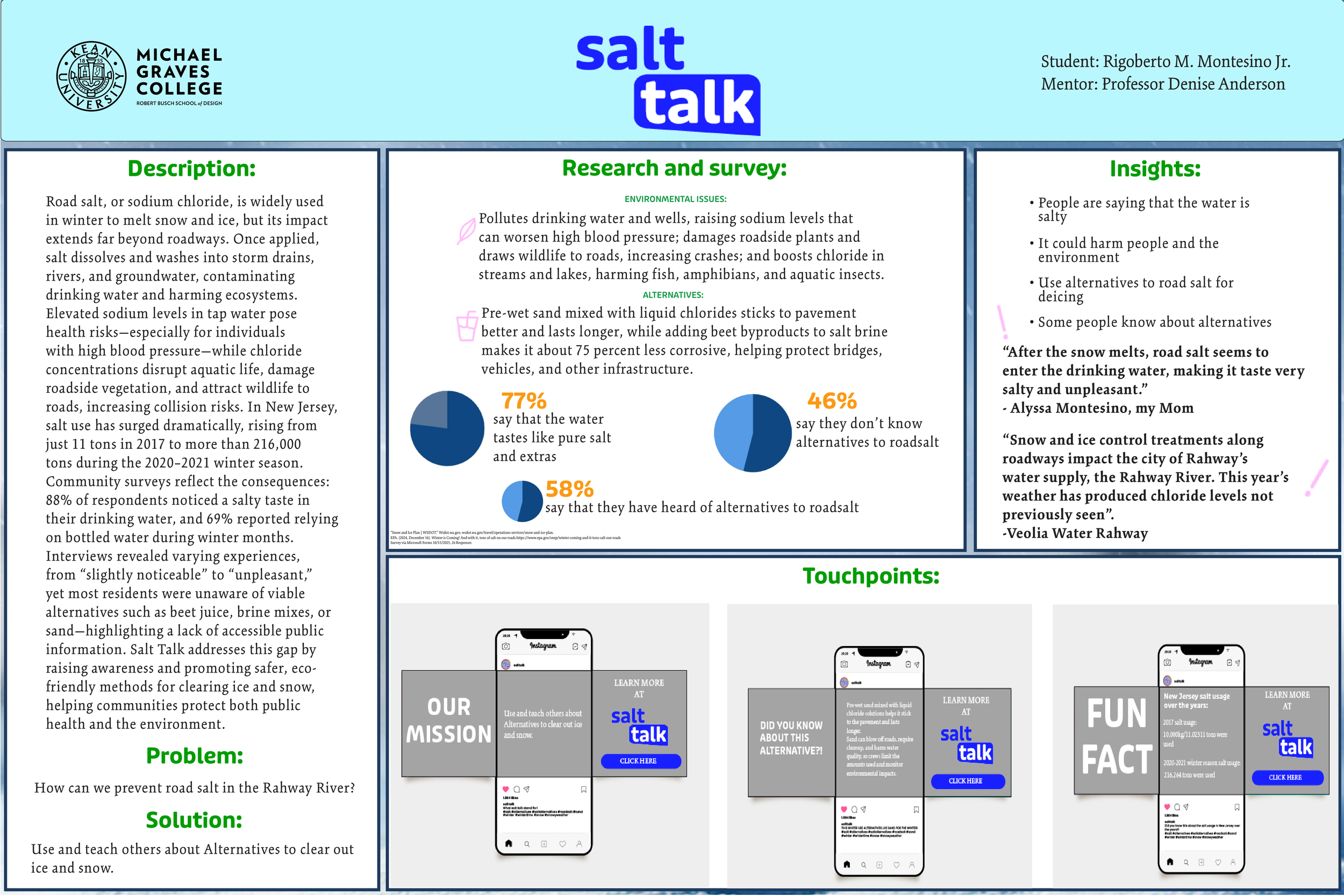 Rigoberto Montesino Jr. Poster Presentation