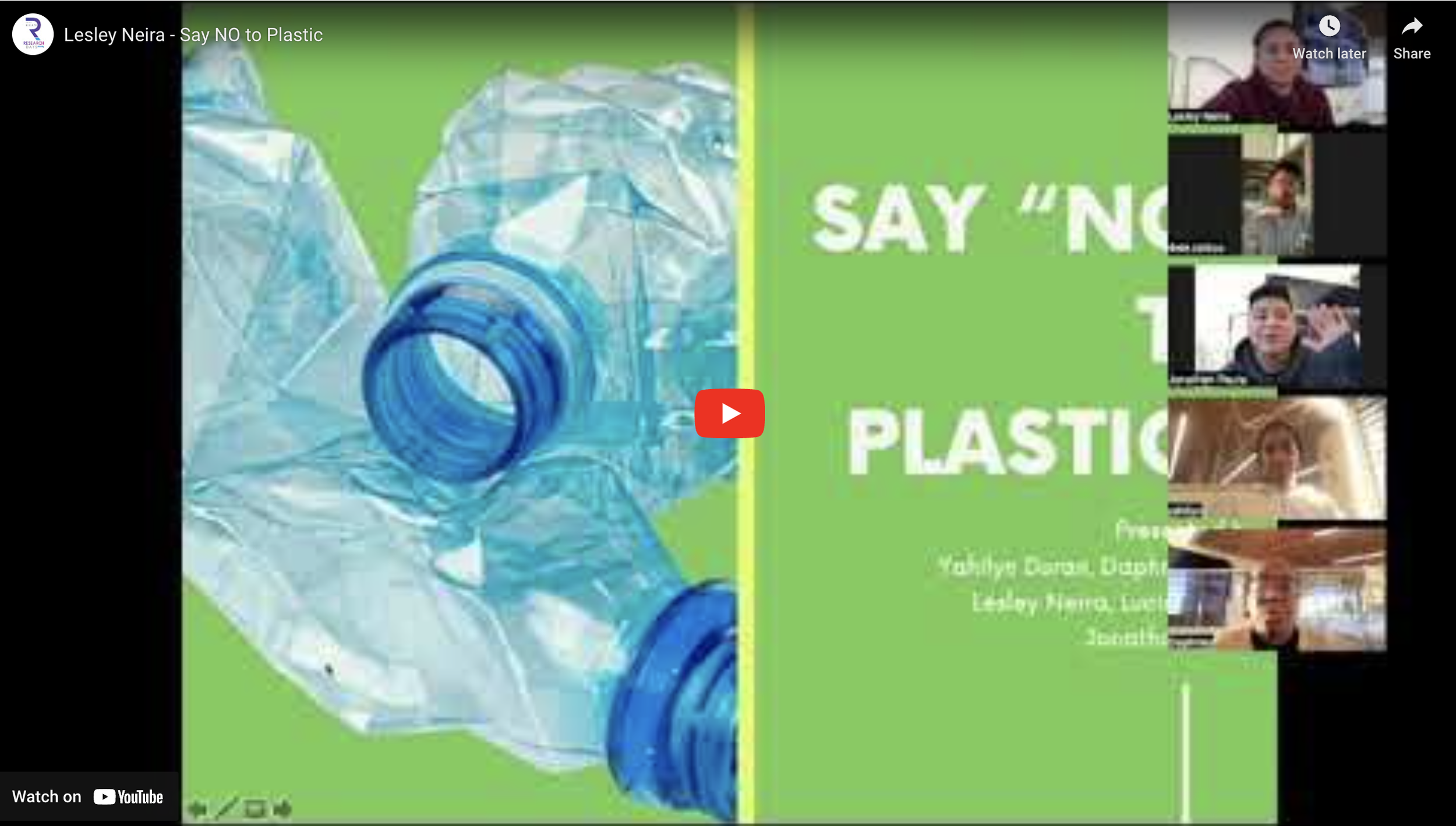 Say NO to Plastic