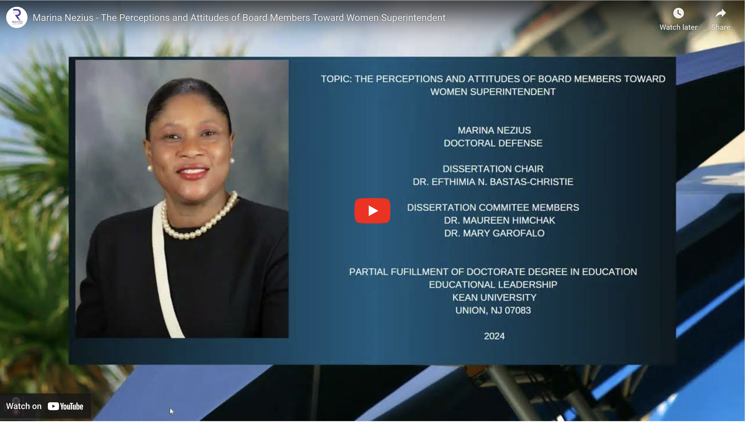 The Perceptions and Attitudes of Board Members Toward Women Superintendent