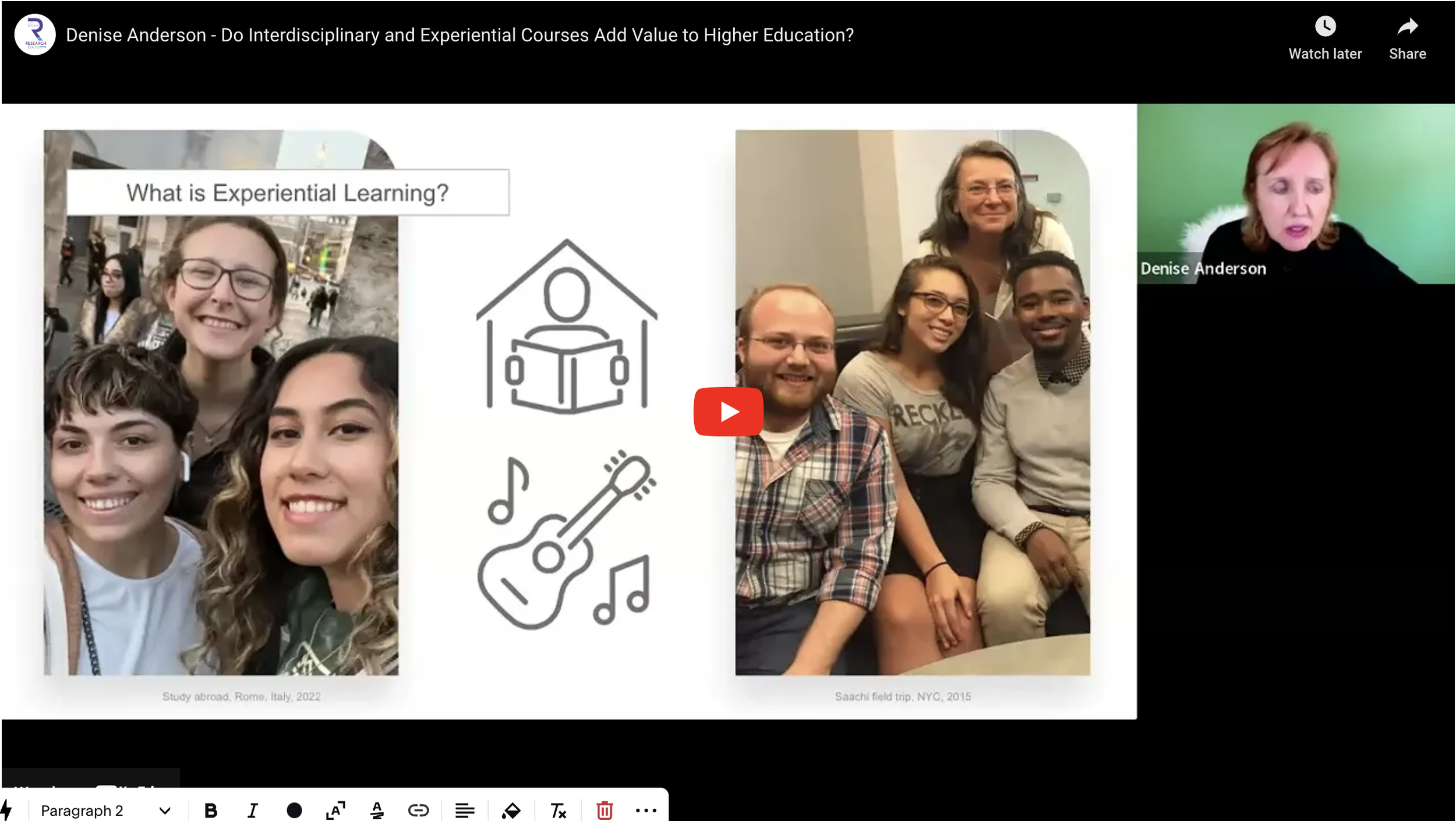 Do Interdisciplinary and Experiential Courses Add Value to Higher Education?